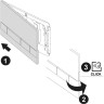 Сет: Инсталляция LEMARK PENEDA EXPERT для унитазов с кнопкой смыва BIT белый глянец 9812415